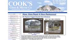 Desktop Screenshot of cooksglassandmirrors.com